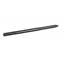 STOKEIND ZONDER ZESKANT GEGALVANISEERD M5X50