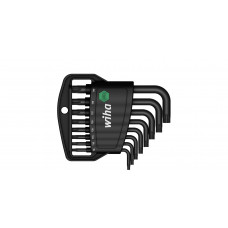 INBUSSLEUTELSET TORX ZWART 8-DELIG KORT TX9 T/M TX40 WIHA 363H8 CLASSIC