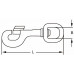MUSKETON RVS 1/2" 12MM P.STUK