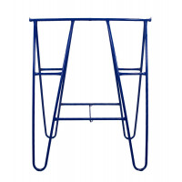 KLAPSCHRAAG 135X114CM BLAUW GELAKT Q235