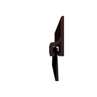 DORPELSTRIP 30MM X 950MM BRUIN -ZWART HAAR