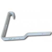 MARKIESHAAK OPHANGBEUGEL KNIK WIT 225X155 PLANKMAAT 20MM