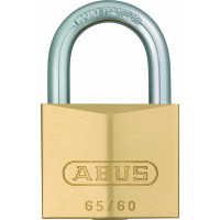 HANGSLOT ABUS GELIJKSLUITEND CILINDER MESSING 65/30 KA 6309