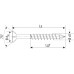 SPAX SCHROEF MDF VERZ TX 4.0X50 DD (200)