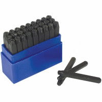 SLAGLETTERS DIN 1451 10 MM, SLAGLETTERS A T/M Z EN &, CONFORM DIN 1451