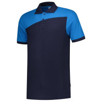 POLOSHIRT TRICORP BICOLOR NADEN INK-TURQUOISE L