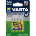 BATTERIJ OPLAADBAAR VARTA AAA ACCU 1000MAH BLISTER A 4 STUKS