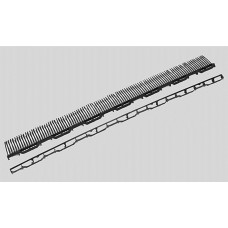 PANLAT VENTILEREND MET VOGELSCHROOT 75MMX1000MM ZW