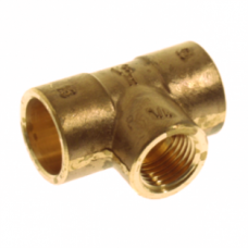 SOLDEER T-STUK VERLOPEND 22 X 3/4 X 22 MM BINNENDRAAD CAPILLAIR MESSING