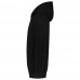SWEATVEST CAPUCHON 60°C WASBAAR ZWART XL