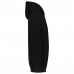 SWEATVEST CAPUCHON 60°C WASBAAR ZWART XL