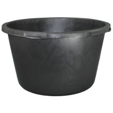 PLASTIC KUIP SPECIEKUIP ZWART ROND 45 LTR