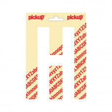 PLAKLETTER NOBEL 150 MM WIT H