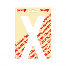PLAKLETTER NOBEL 150 MM WIT X