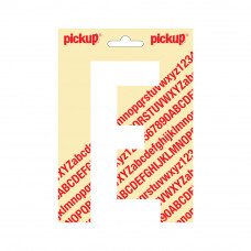 PLAKLETTER NOBEL 150 MM WIT E
