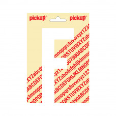 PLAKLETTER NOBEL 150 MM WIT F