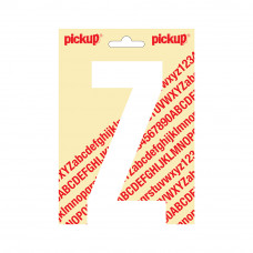 PLAKLETTER NOBEL 150 MM WIT Z