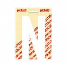 PLAKLETTER NOBEL 150 MM WIT N