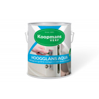 KOOPMANS LAKVERF ZIJDEGLANS 250CC AQUA 373 WIT
