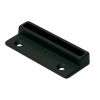 SLUITPLAAT VOOR RAAMBOOMPJE  RBM 12S. 74X30MM ZAMAC EPOXY ZWART