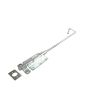 STAARTGRENDEL LICHT 500MM GEGALVANISEERD