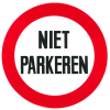 RONDBORD WIT M.RODE RAND 235MM TEKST 