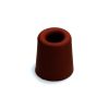 DEURBUFFER ROND 30X24 RUBBER ROOD