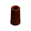 DEURBUFFER ROND 40X73 RUBBER ROOD