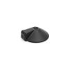 DEURSTOPPER VLOERMODEL ZIJBUFFER 85BE 85X26MM RVS ZWART