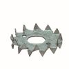 KRAMPLAAT DUBBELZIJDIG GETAND ROND 50 MM BULLDOG