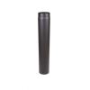 KACHELPIJP DIKWANDIG 200X1000X2MM ZWART