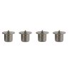MARKEERPEN CENTER VOOR HOUTEN DEUVEL 6 MM SET á 4STUKS