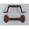 GREEP/HANDVAT IJZER GEROEST 113X41MM