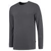 TRICORP T-SHIRT LANGE MOUW 60 °C WASBAAR DARK GREY 101015 MAAT M