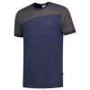 TRICORP T-SHIRT BICOLOR NADEN INK DARK GREY 102006 MAAT XXL