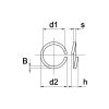 VEERRING DIN 127 RVS A2 M12