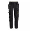 SNICKERS ALLROUNDWORK 4-WEG STRETCH BROEK MET HOLSTERZAKKEN, ZWART (0404), MAAT 48