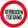 RONDBORD WIT M.RODE RAND 235MM TEKST 