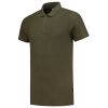 TRICORP POLOSHIRT FITTED ARMY 201005 180 GRAM MAAT L