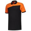 TRICORP POLOSHIRT BICOLOR NADEN BLACK ORANGE 202006  MAAT L