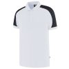 TRICORP POLOSHIRT BICOLOR REDEFINED 206106 WHITE ANTHRACITE L