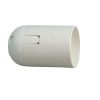 LAMPHOUDER FITTING E27 GLAD WIT
