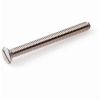 METAALSCHROEF PLATKOP SLEUF DIN 963A MESSING BLANK M5 X 45