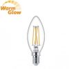 PHILIPS LED KAARS E14 3,4-40W FILAMENT HELDER WARMGLOW BLISTER