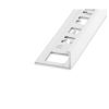ELTEX TEGELPROFIEL RECHT ALUMINIUM WIT 10X2700MM