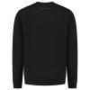 SWEATER ACCENT ZWART/ROOD M