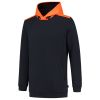 SWEATER HIGH VIS CAPUCHON 303005 INK FLUORORANGE MAAT M