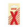 PLAKLETTER NOBEL 60 MM ROOD X