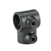 KOPPELSTUK ZWART Ø 28MM T-DOORVOER