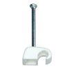 SPIJKERCLIP 4-7MM WIT 50 STUKS